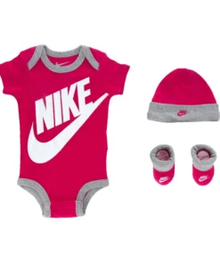 NIKE Futura Logo 3 PC Box Set - Boys Infant (0-6)