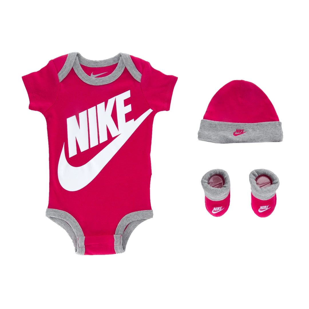 NIKE Futura Logo 3 PC Box Set - Boys Infant (0-6)