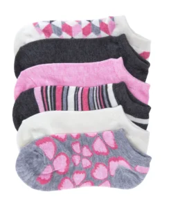 WSS 6 Pack Kids No Show BEST SELLERS