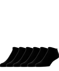 WSS 6 Pack Womens No Show