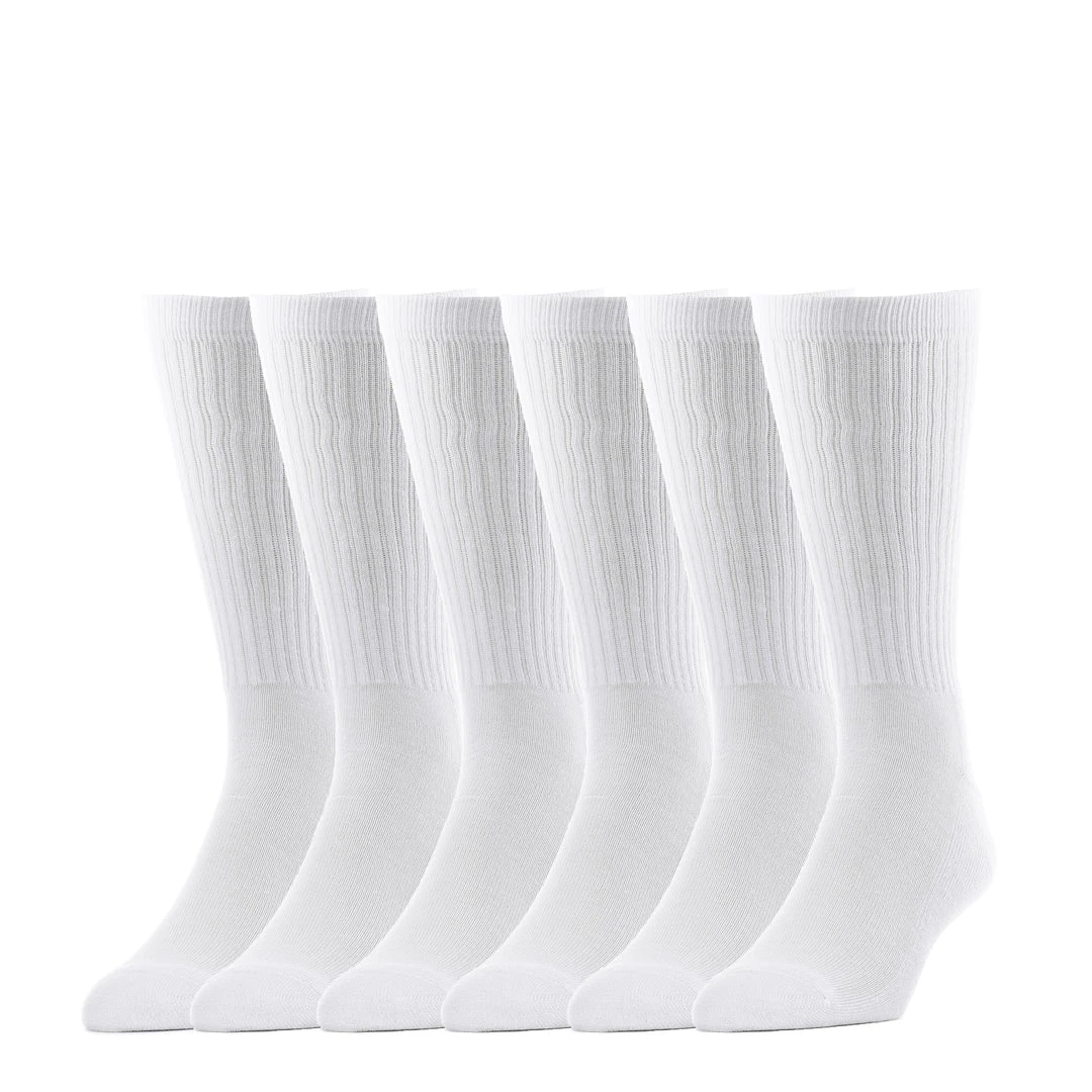 WSS BEST SELLERS 6 Pack Mens Large Crew