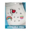 CROCS NEW ARRIVALS Feel The Love 3 Pack Jibbitz