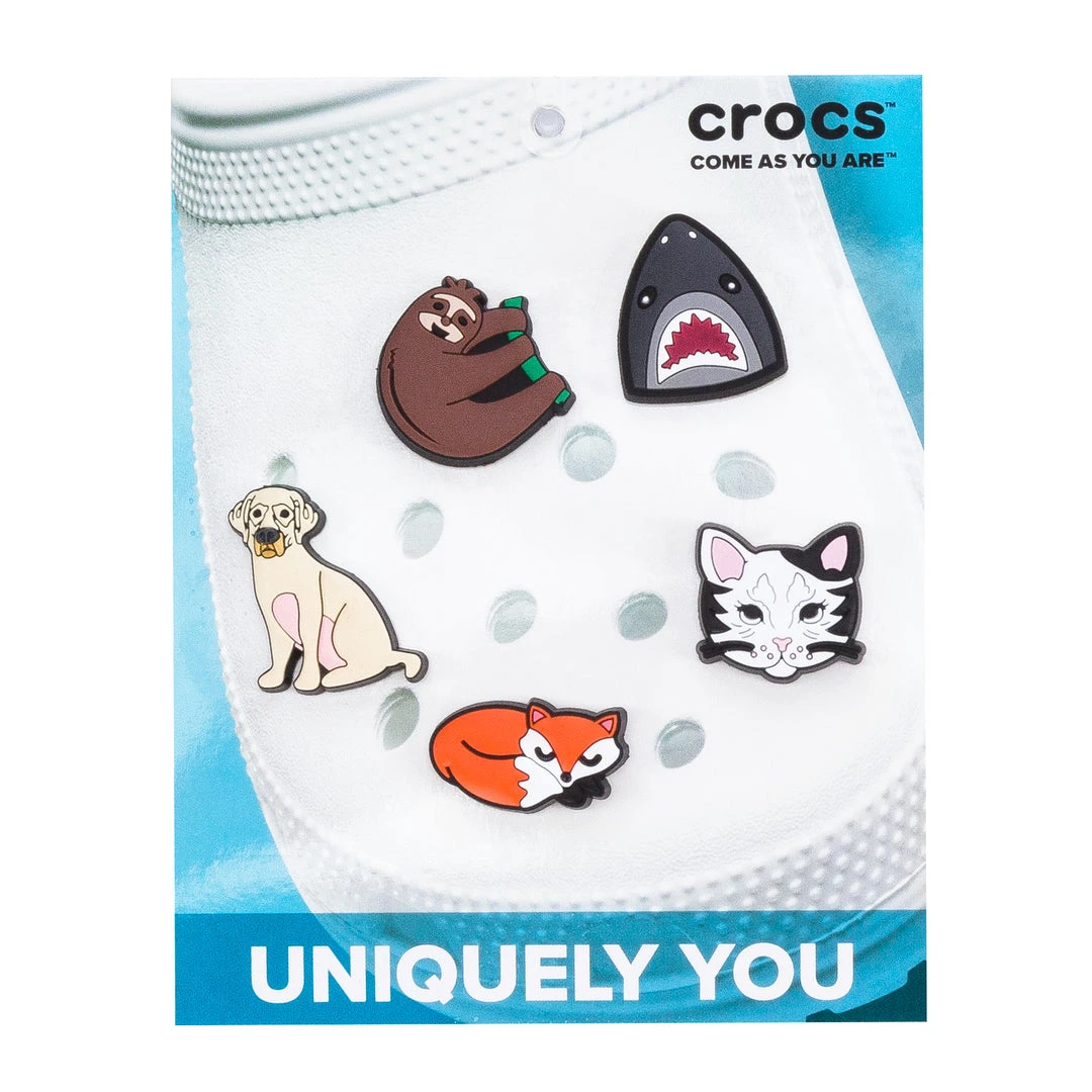 CROCS Animal Loves 5 Pack Jibbitz BEST SELLERS