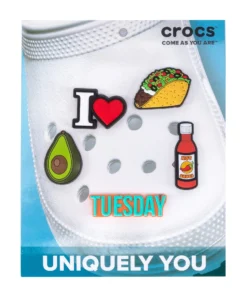 CROCS Taco Tuesday 5 Pack Jibbitz