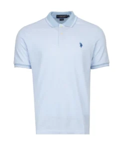US POLO ASSN. 2 Tone Birdseye Pique Polo - Mens