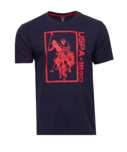 US POLO ASSN. BEST SELLERS Graphic SS Jersey Tee - Mens