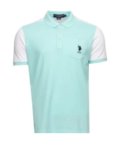 US POLO ASSN. Colorblock Pique Polo - Mens BEST SELLERS