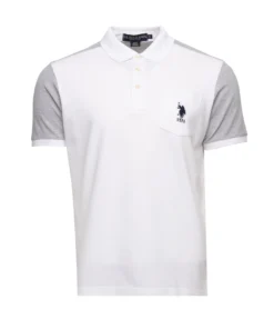 US POLO ASSN. Colorblock Pique Polo - Mens BEST SELLERS