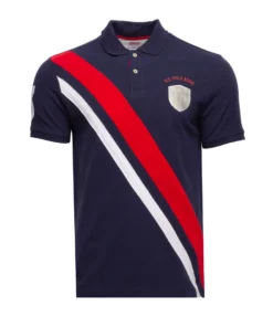 US POLO ASSN. Pieced Pique Polo - Mens BEST SELLERS