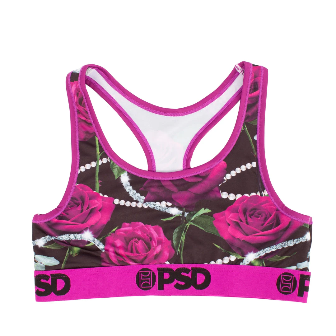 PSD BEST SELLERS Diamonds & Pearls Sports Bra - Womens