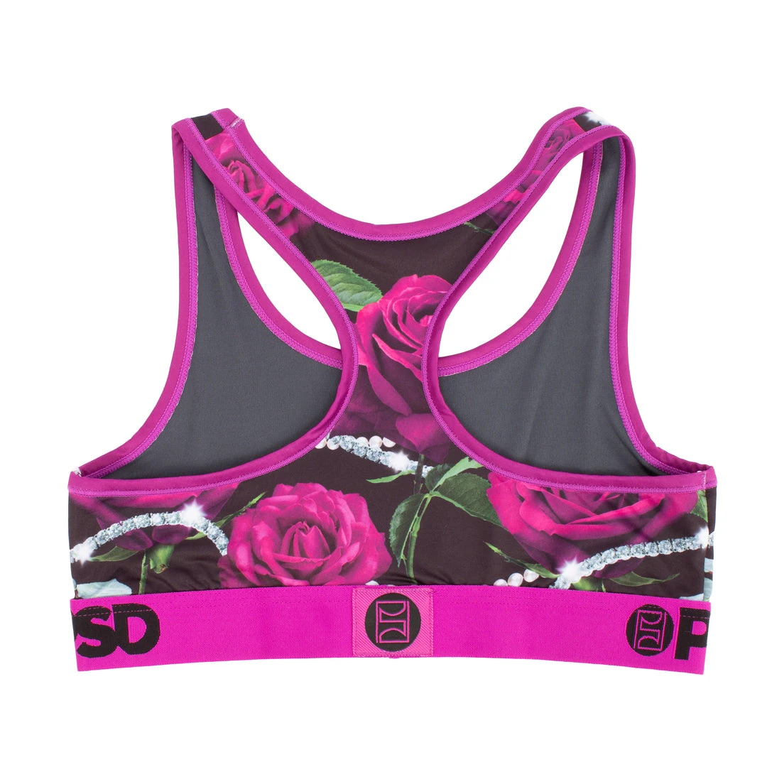 PSD BEST SELLERS Diamonds & Pearls Sports Bra - Womens