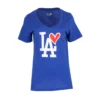 NEW ERA Dodgers Heart Tee - Womens BEST SELLERS