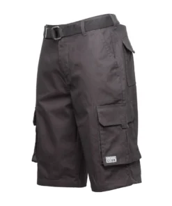 PRO CLUB Belted Twill Cargo Short - Mens