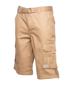 PRO CLUB BEST SELLERS Belted Twill Cargo Short - Mens