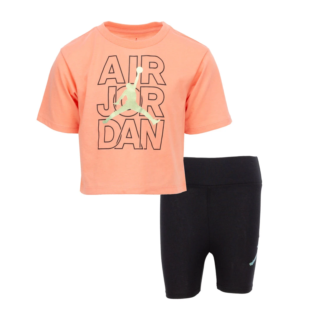 JORDAN Air Wild Bike Short Set - Girls TOD