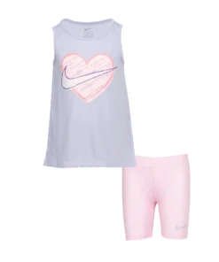 NIKE Space Dye Bike Short Set - Girls TOD BEST SELLERS