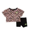 NIKE AOP Boxy Tee Bike Short Set - Girls TOD BEST SELLERS