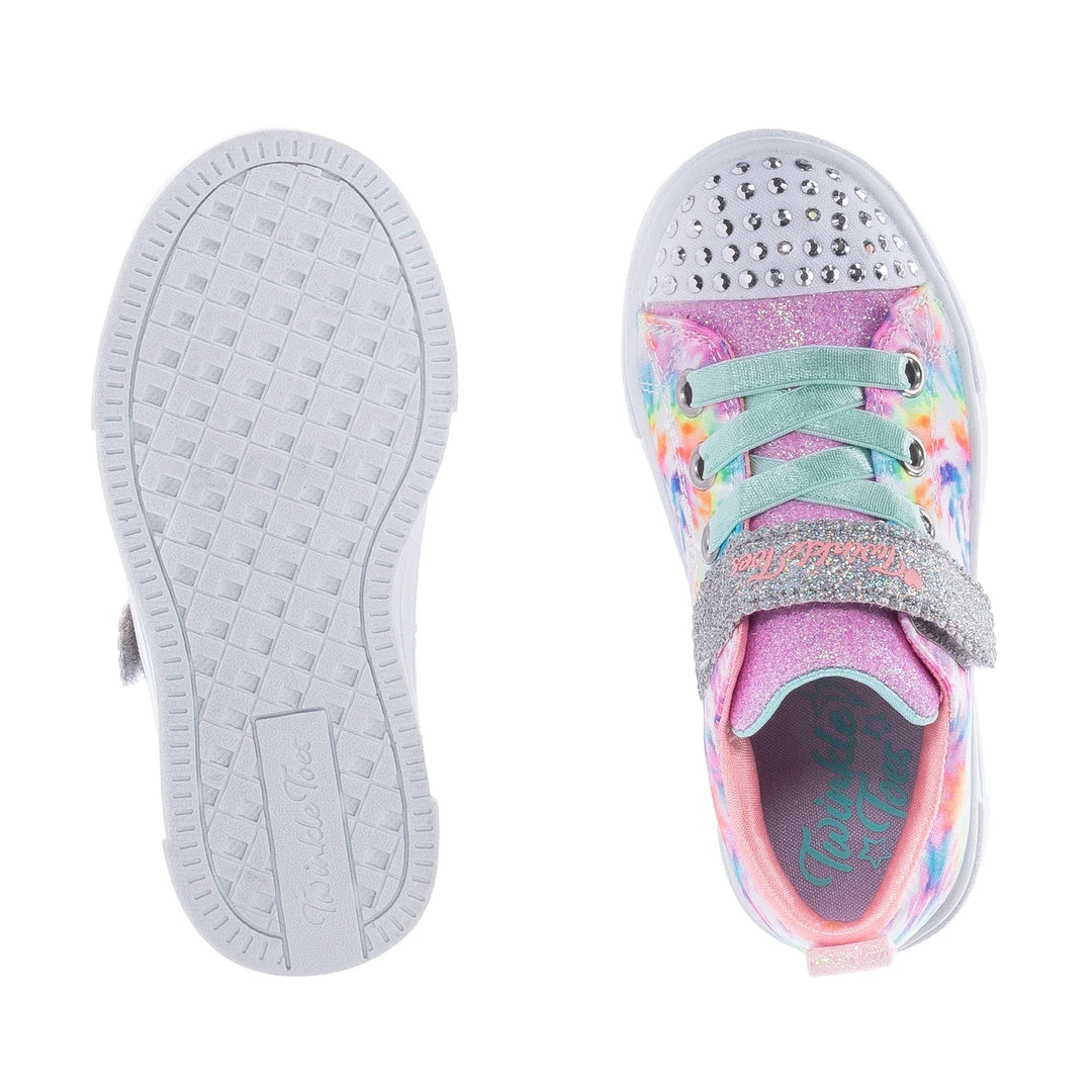 SKECHERS Twinkle Sparks Tie Dye - Toddler BEST SELLERS