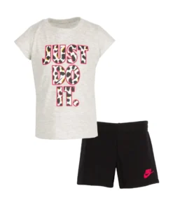 NIKE NKG Wildflower Short Set - Girls 4-6X