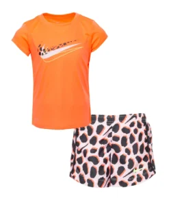 NIKE NKG DRI-DIT SS Tee & AOP Short - Girls 4-6X BEST SELLERS