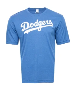 FANATICS Dodgers Synthetic WordmarkTee - Mens BEST SELLERS