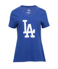 FANATICS BEST SELLERS Dodgers Official Logo Tee - Womens