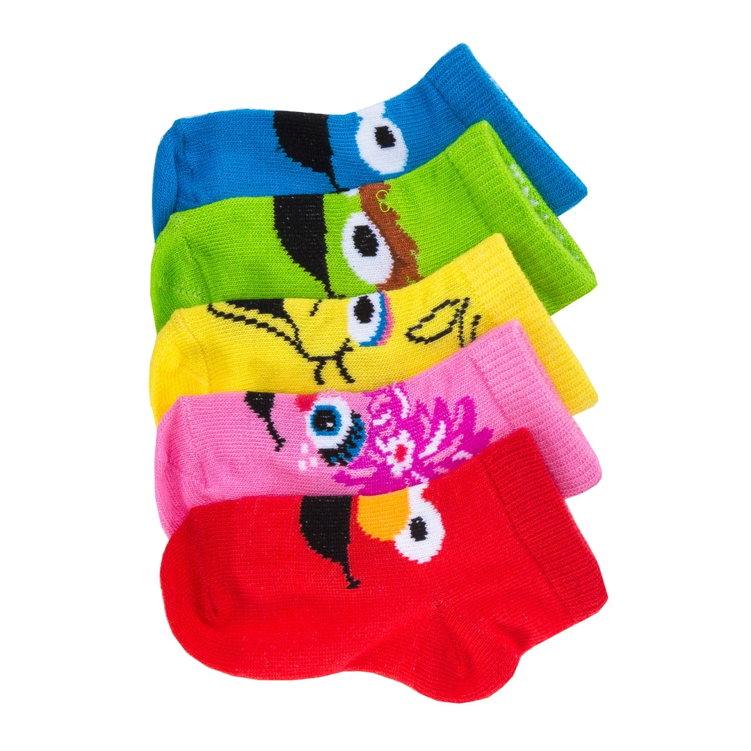 CHARACTER BEST SELLERS 5 Pack Infant Sesame Street Shorty