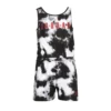 JORDAN BEST SELLERS Tie Dye Romper - Girls 7-16X