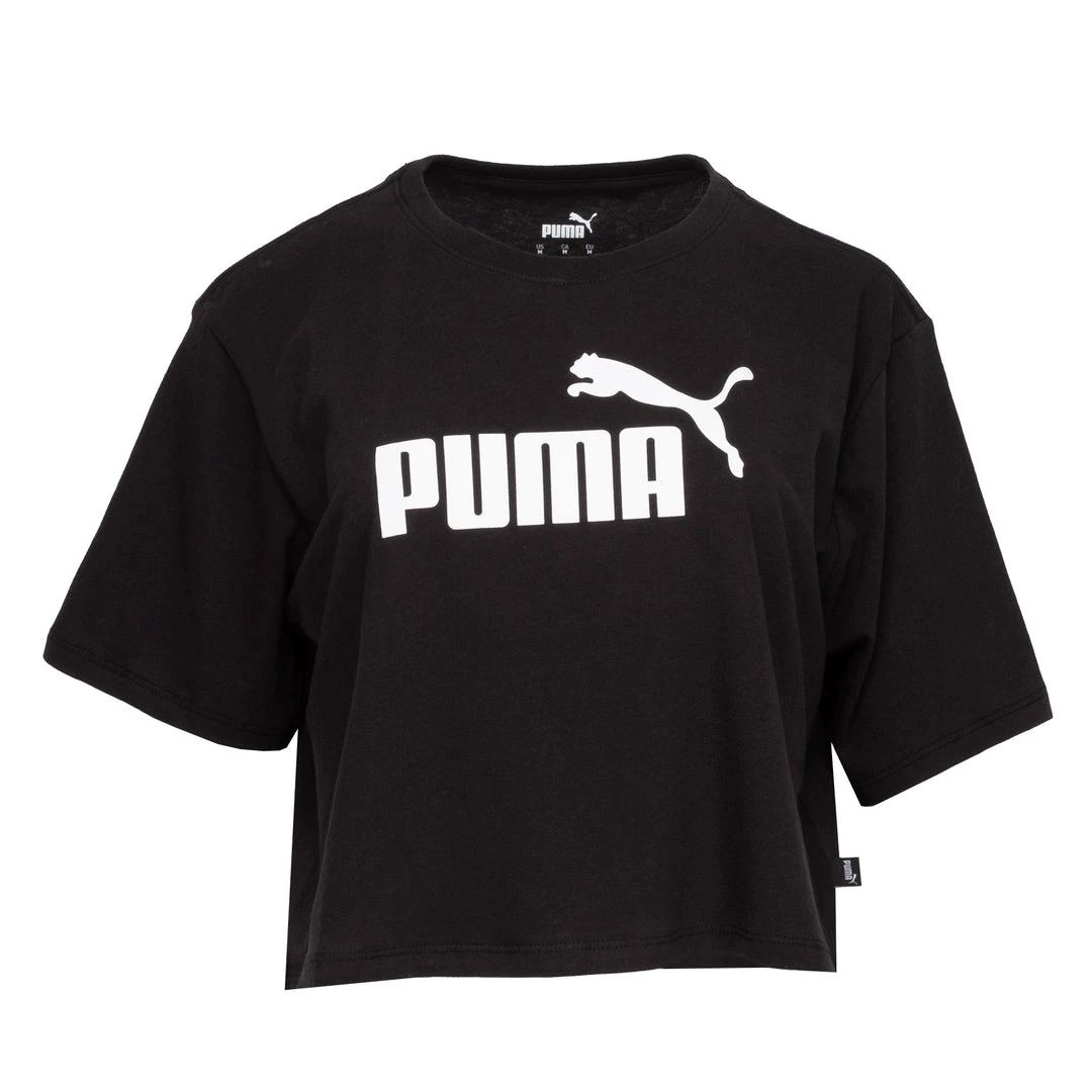 PUMA ESS Cropped Logo Tee - Womens BEST SELLERS