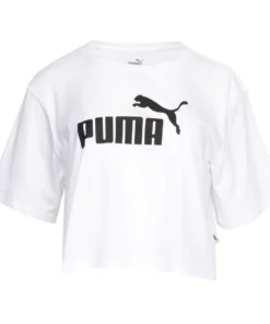 PUMA ESS Cropped Logo Tee - Womens BEST SELLERS