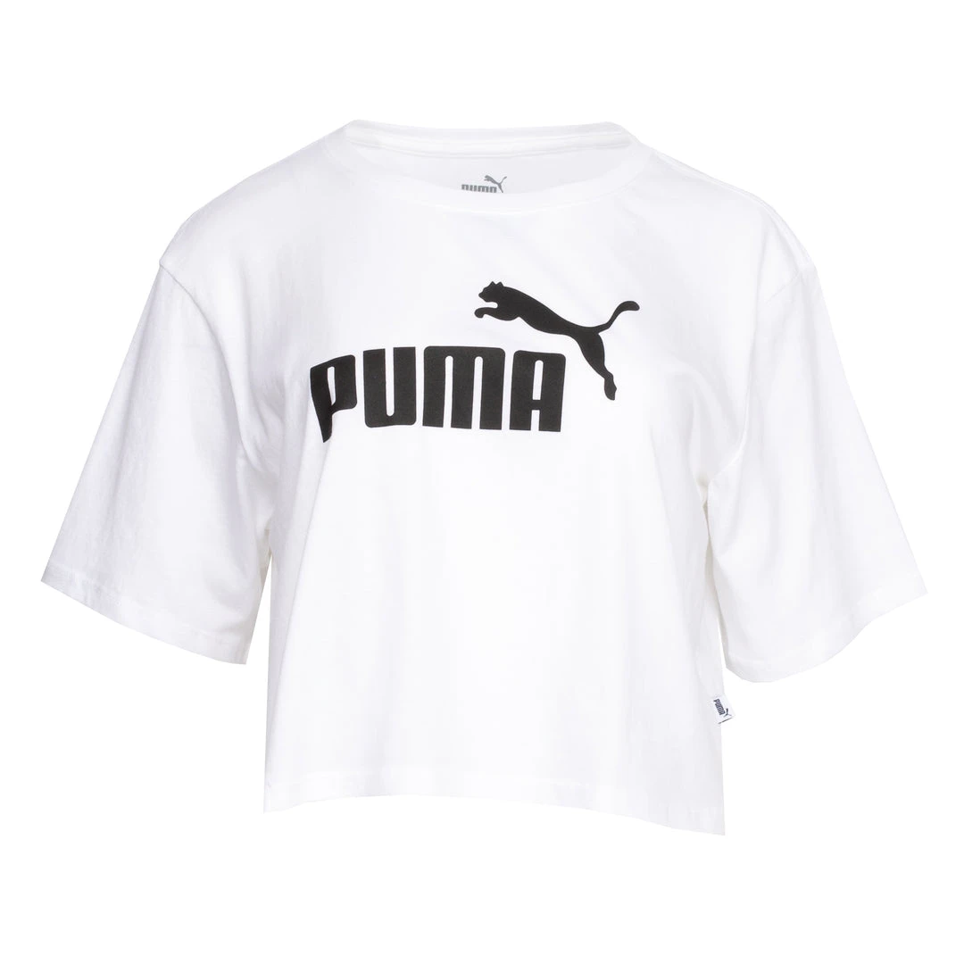 PUMA ESS Cropped Logo Tee - Womens BEST SELLERS