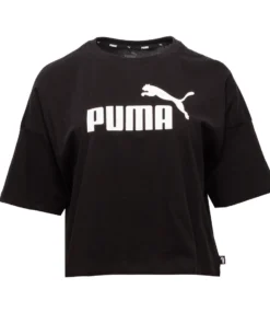 PUMA BEST SELLERS ESS Cropped Logo Tee - Womens