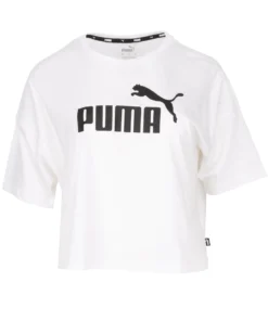 PUMA BEST SELLERS ESS Cropped Logo Tee - Womens