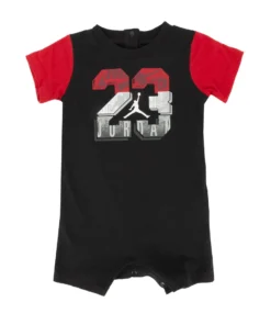 JORDAN BEST SELLERS Geo Flight 23 Romper - Boys Infant