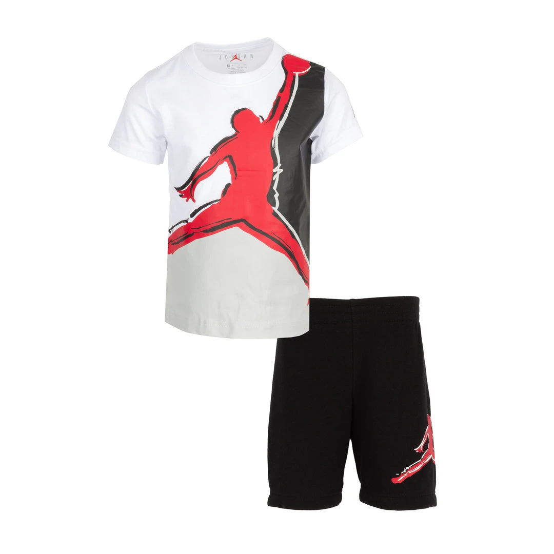 JORDAN BEST SELLERS Painted Jumpman Short Set - Boys TOD