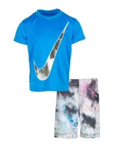 NIKE Tye Dye Short Set - Boys 4-7