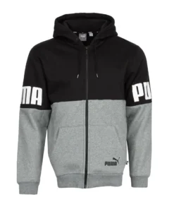 Puma Power Colorblock FZ Hoody - Mens