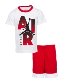 JORDAN Iconic Mesh Short Set - Boys 4-7
