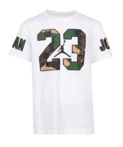 JORDAN Woodland Camo 23 Tee - Boys 8-20 BEST SELLERS