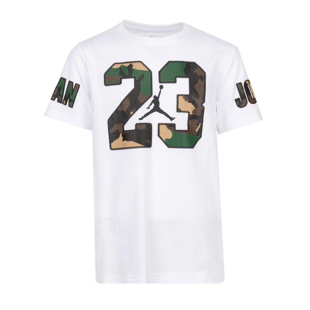 JORDAN Woodland Camo 23 Tee - Boys 8-20 BEST SELLERS