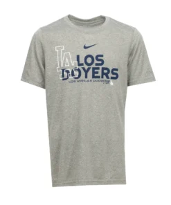 Dodgers Nike Los Doyers Tee - Boys 8-20