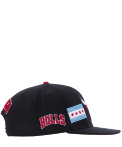 PRO STANDARD Bulls City Double Front Logo Snapback Hat