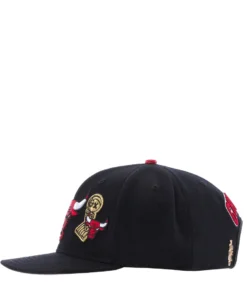 PRO STANDARD Bulls City Double Front Logo Snapback Hat