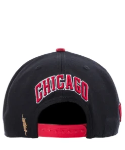 PRO STANDARD Bulls City Double Front Logo Snapback Hat