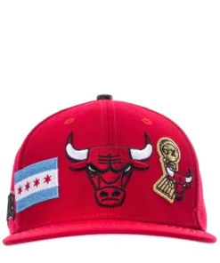 PRO STANDARD Bulls City Double Front Logo Snapback Hat