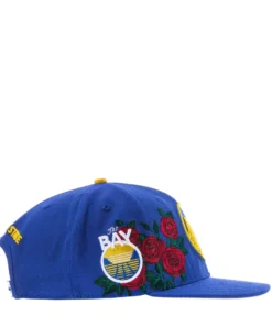 PRO STANDARD Warriors Roses Snapback Hat ACCESSORIES