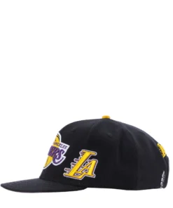 PRO STANDARD NEW ARRIVALS Lakers Roses Snapback Hat