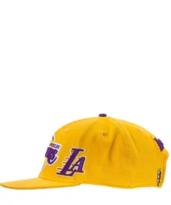 PRO STANDARD Lakers Roses Snapback Hat