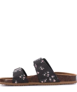 CELIA BEST SELLERS Bounty Footbed Slide Wide- Womens