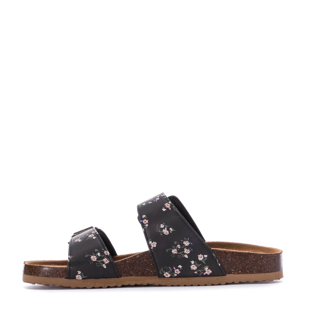 CELIA BEST SELLERS Bounty Footbed Slide Wide- Womens